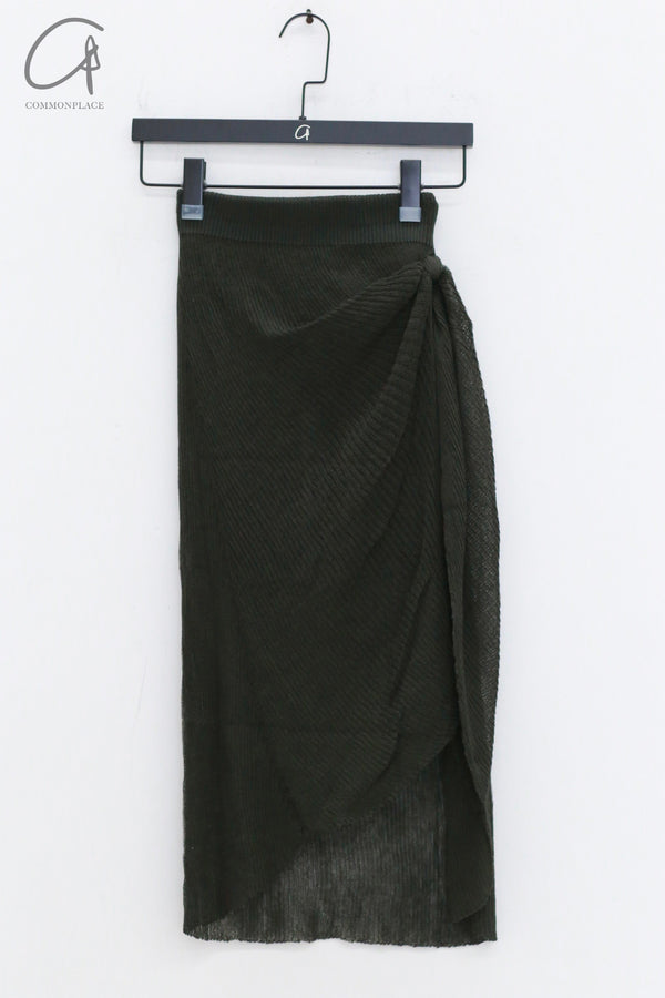 ISA BOULDER Wrap Dress Indonesia IB-WPN104-YG Laurel